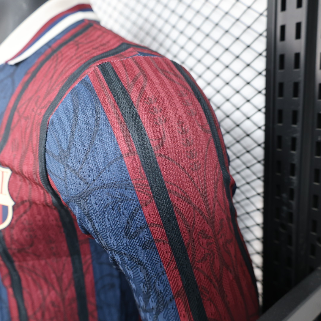 Barcelona Special Edition Shirt Football Jersey Long Sleeve 25-26