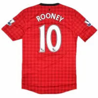 12-13 Manchester United ROONEY #10 Retro Jersey Home