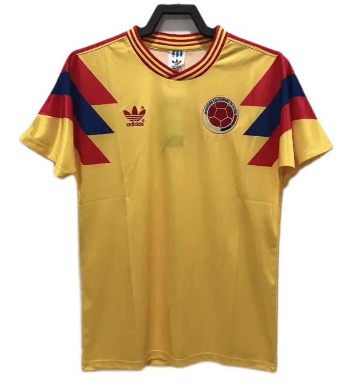 Colombia 1990 Retro Jersey Home