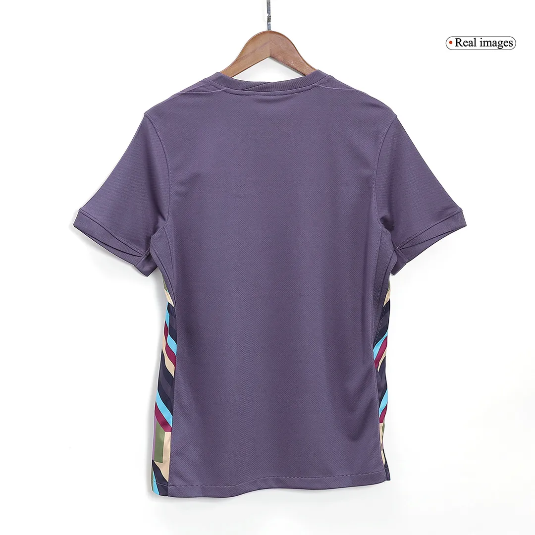 England Away Jersey EURO 2024 RICE #4 KANE #9 BELLINGHAM #10 FODEN #11