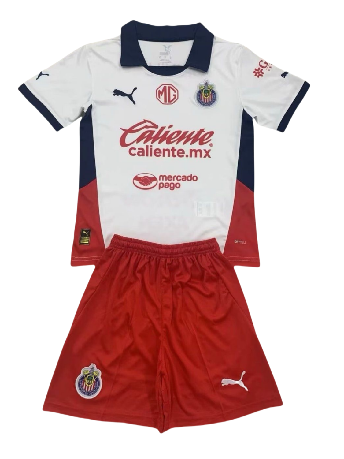2024-25 Kids Chivas Away Kit(Jersey+Shorts)