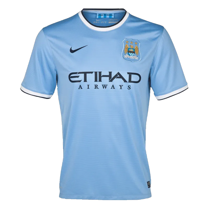 2013/14Manchester City Retro Home Jersey