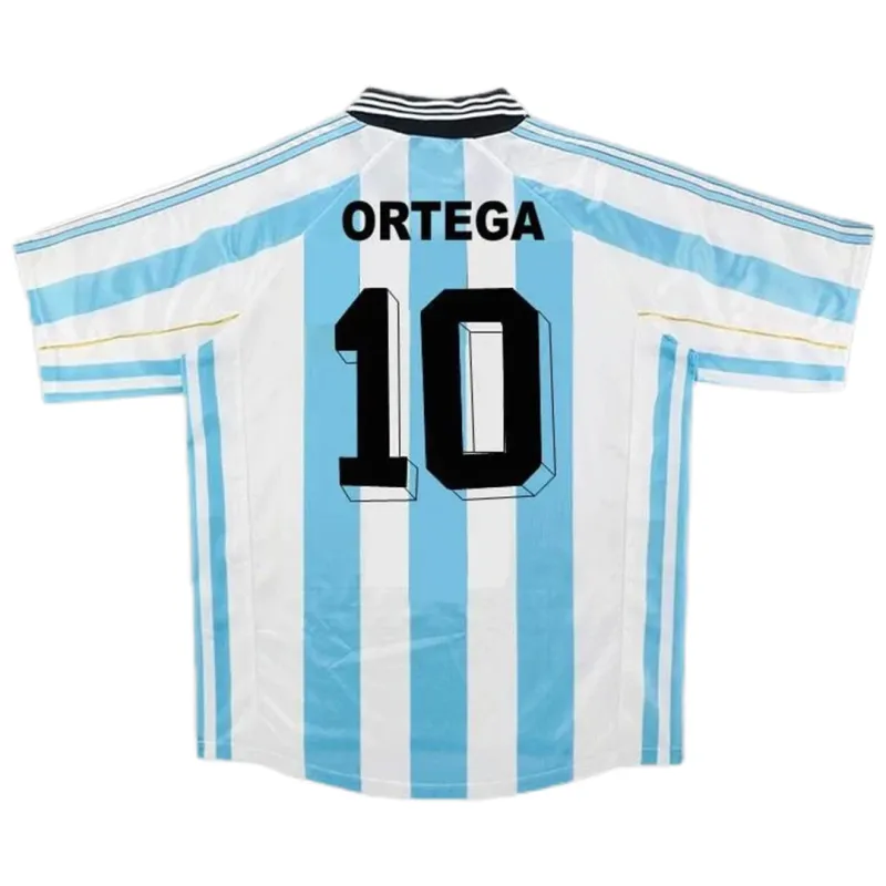 Argentina Retro Jersey Home World Cup 1998