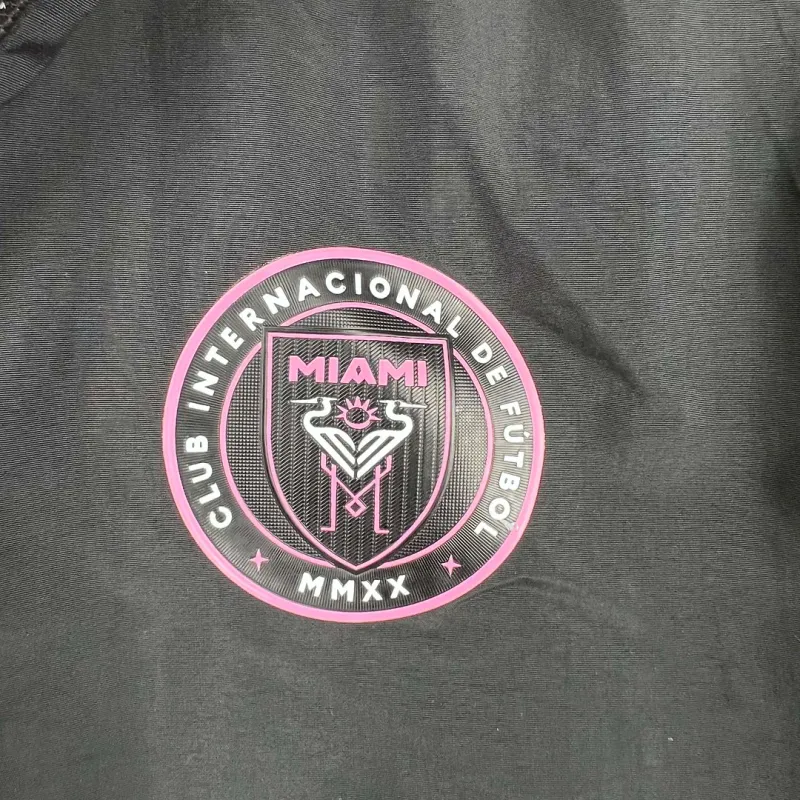 2023-2024 Inter Miami Reversible Windbreaker(black-pink)Soccer Jersey 1:1 Thai Quality