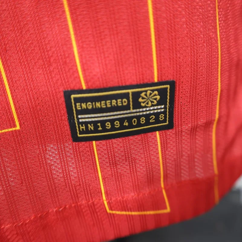 24-25 Player Version Long Sleeve Liverpool Home Football Shirt