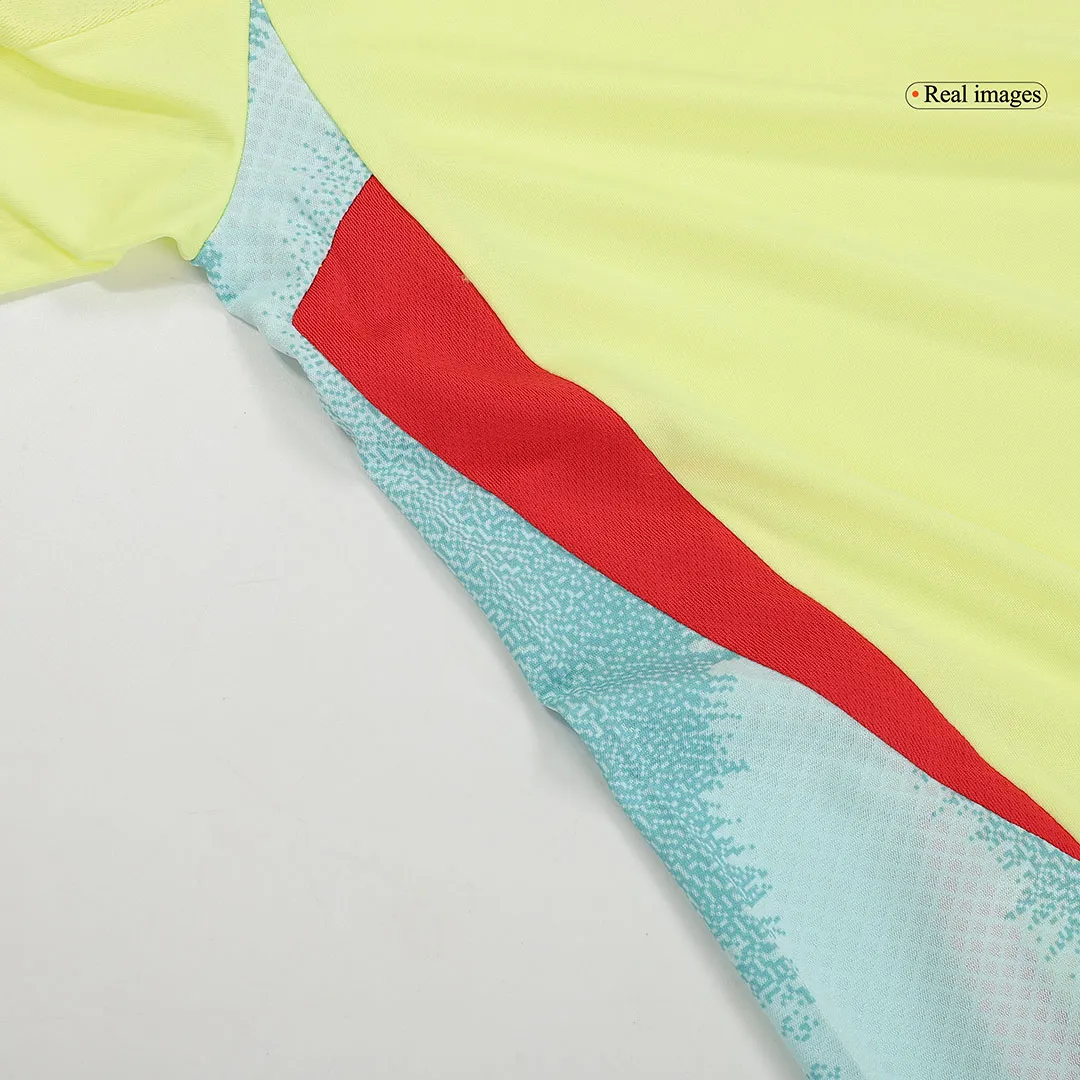 Spain Away Jersey RODRIGO #16 LAMINE YAMAL #19 MORATA #7 Euro 2024