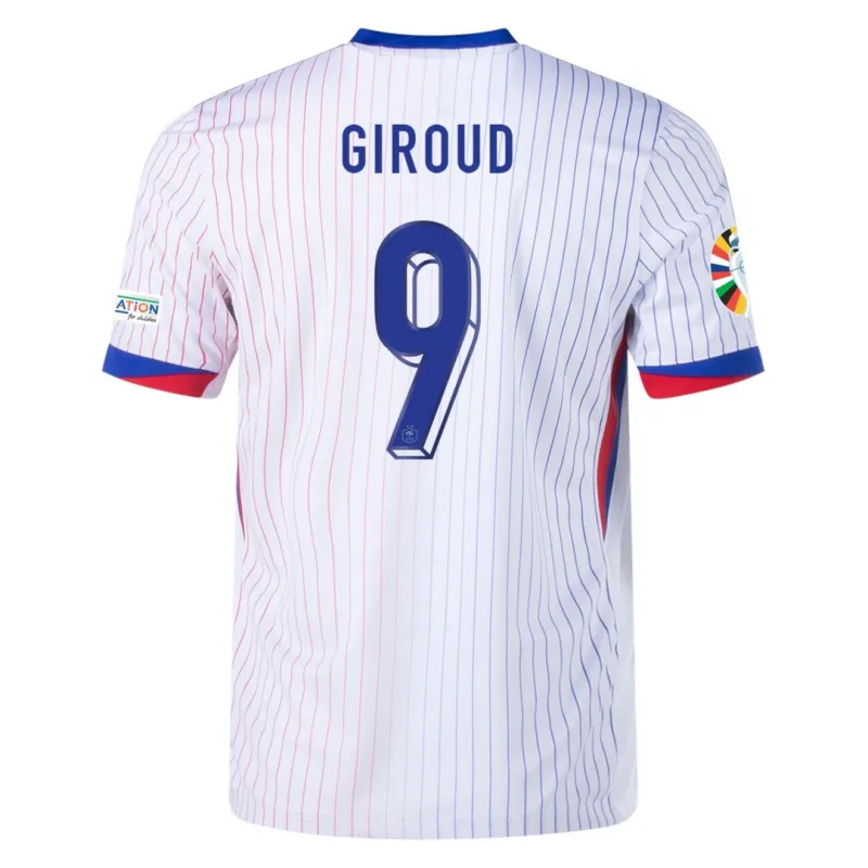 France Away Jersey Euro 2024 MBAPPE #10 GIROUD #9 GRIEZMANN #7 Soccer Apparel