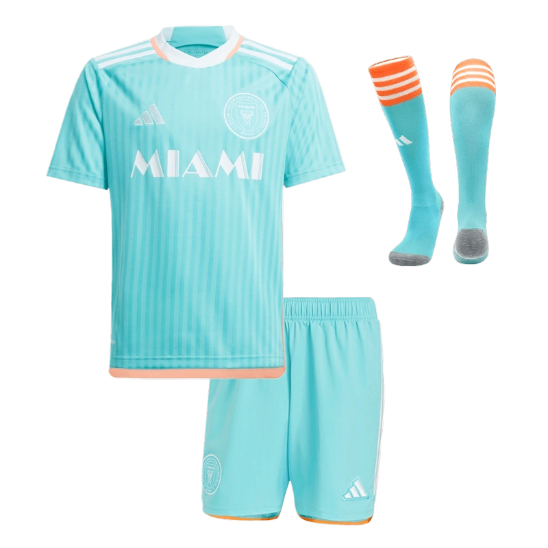 2024-25 Kids Inter Miami CF Custom Third Away Full Soccer Kits