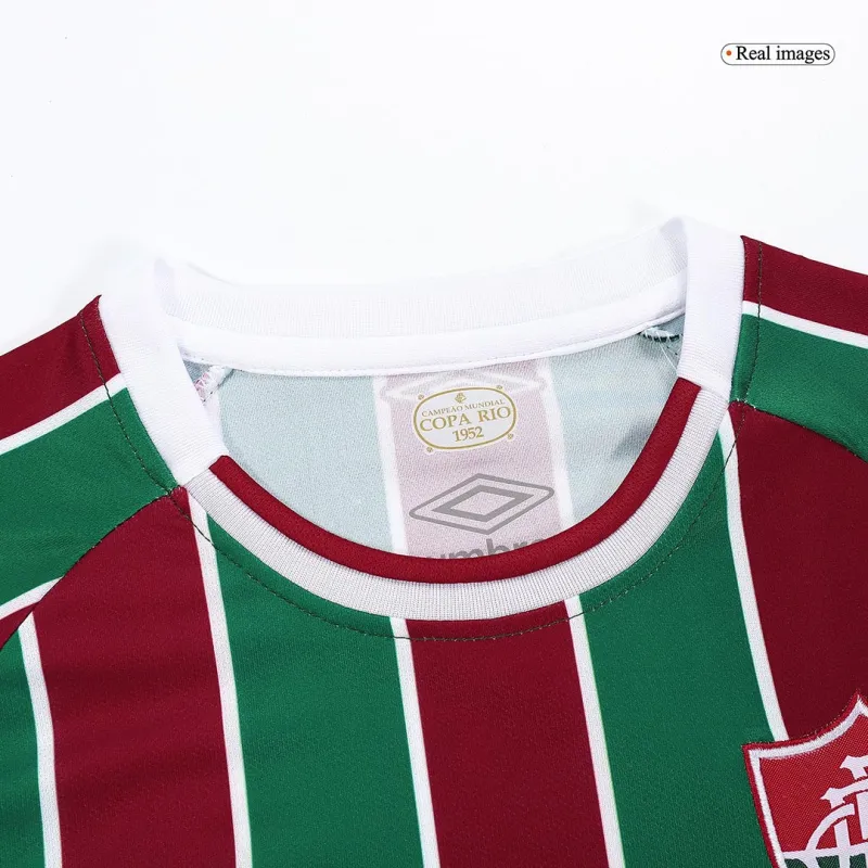 Kids Fluminense FC 2023/24 Home Jersey Kit