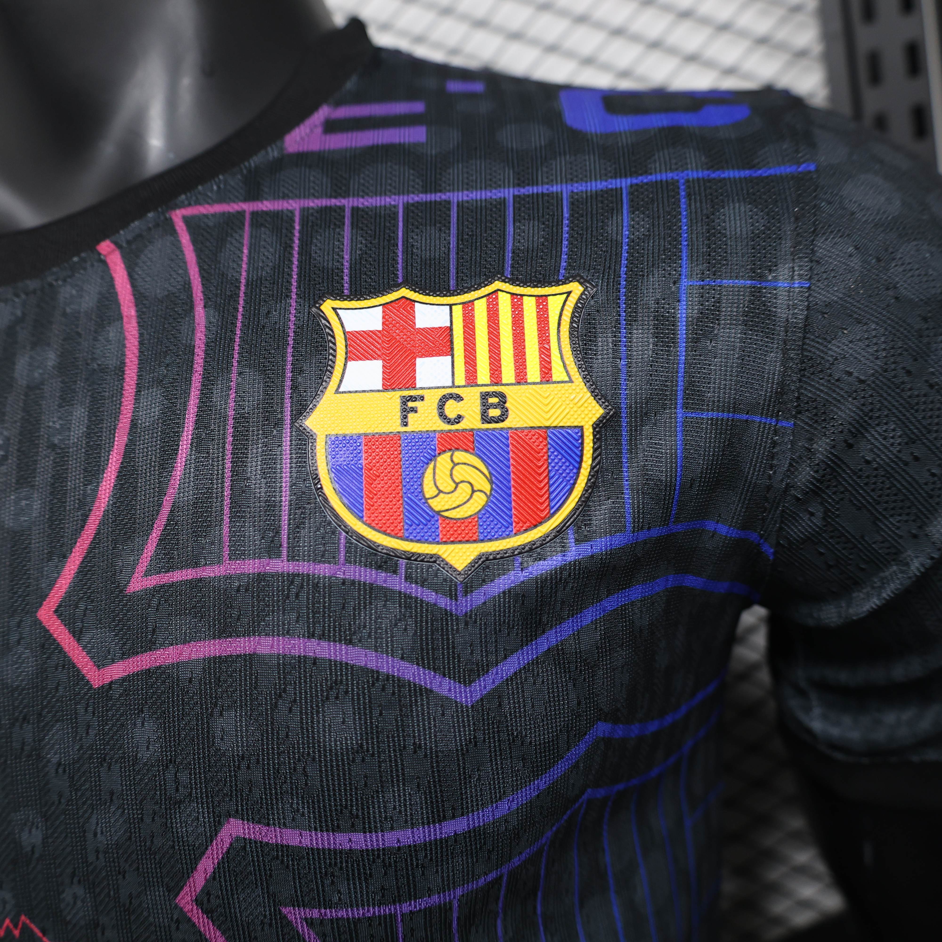 Barcelona black shirt jersey player version  25-26