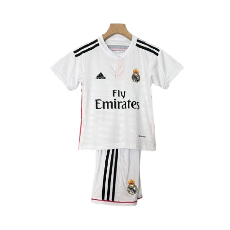 Real Madrid 14-15 Kids Retro Home Kit Cheap Jersey