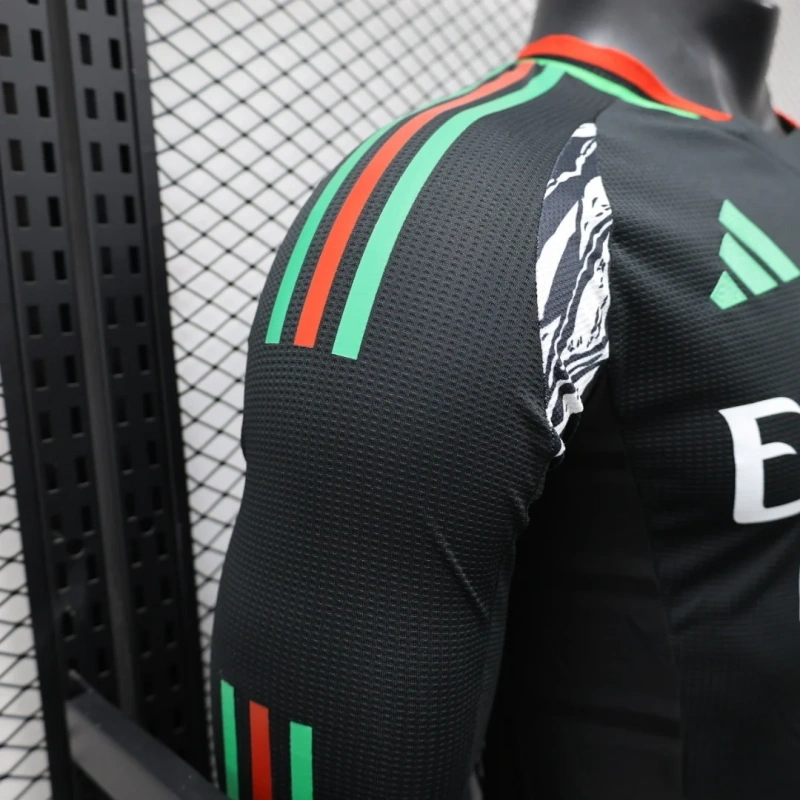 Arsenal Away Long Sleeve Jersey Player Version 2024-25