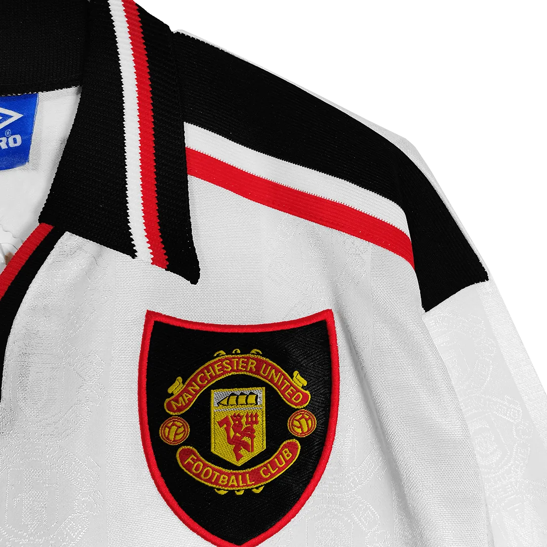 1998/99 Manchester United Retro Long Sleeve Away Jersey