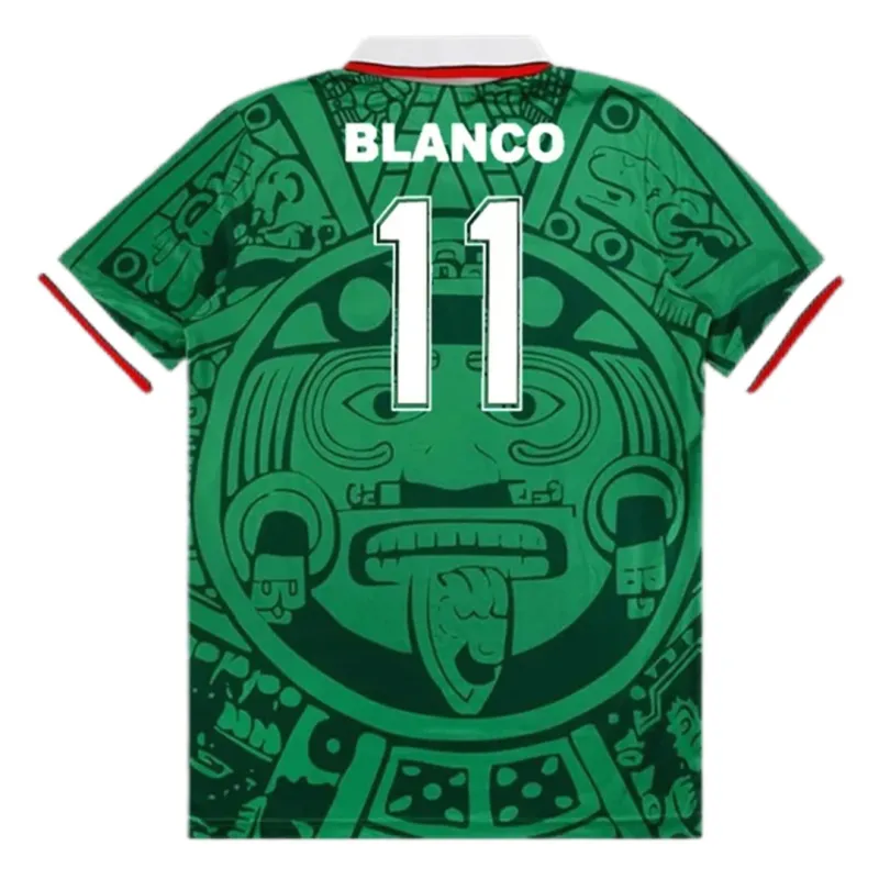 Mexico World Cup 1998  Retro Home Jersey