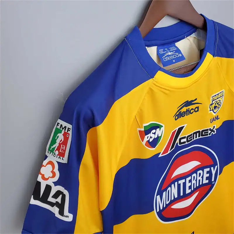 Tigres UANL  2001/02 Retro Jersey Home