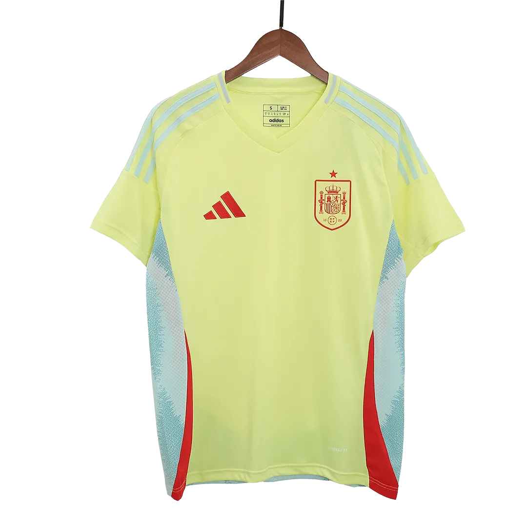 Spain Away Jersey RODRIGO #16 LAMINE YAMAL #19 MORATA #7 Euro 2024