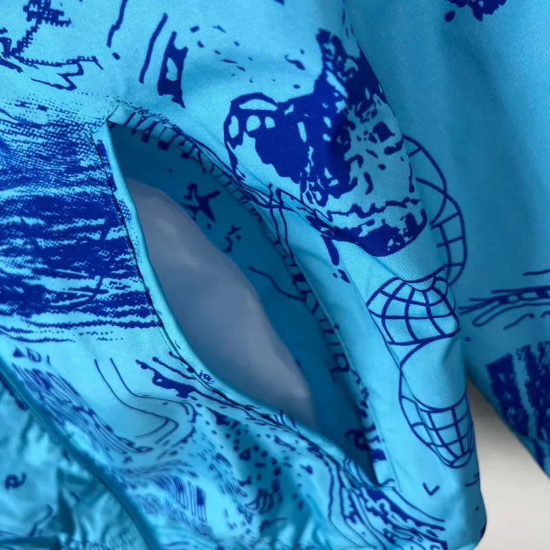 2023-2024 Inter Miami Reversible Windbreaker Blue Soccer Jersey 1:1 Thai Quality