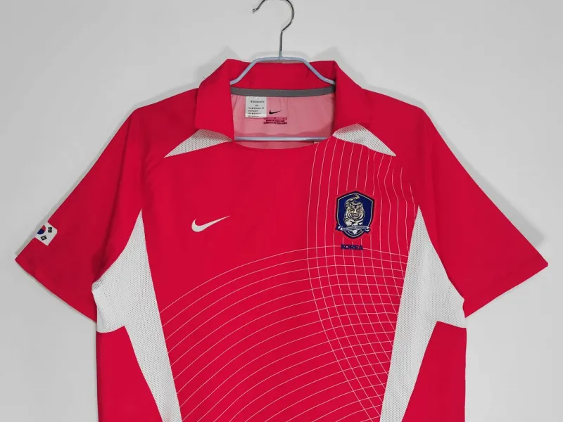 South Korea World Cup 2002 Retro Jersey Home
