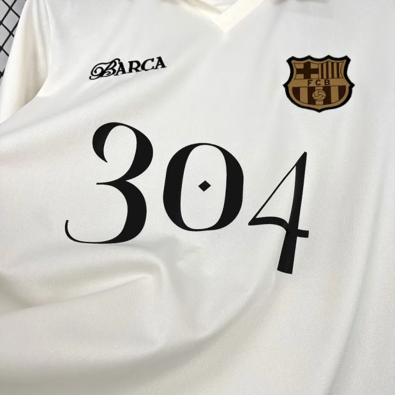 24-25 Barcelona POLO Shirt Lamin Yamal 304 White