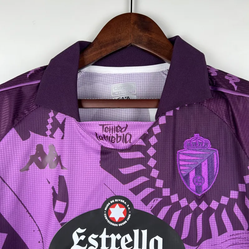 23-24 Real Valladolid Away Jersey Fan Version