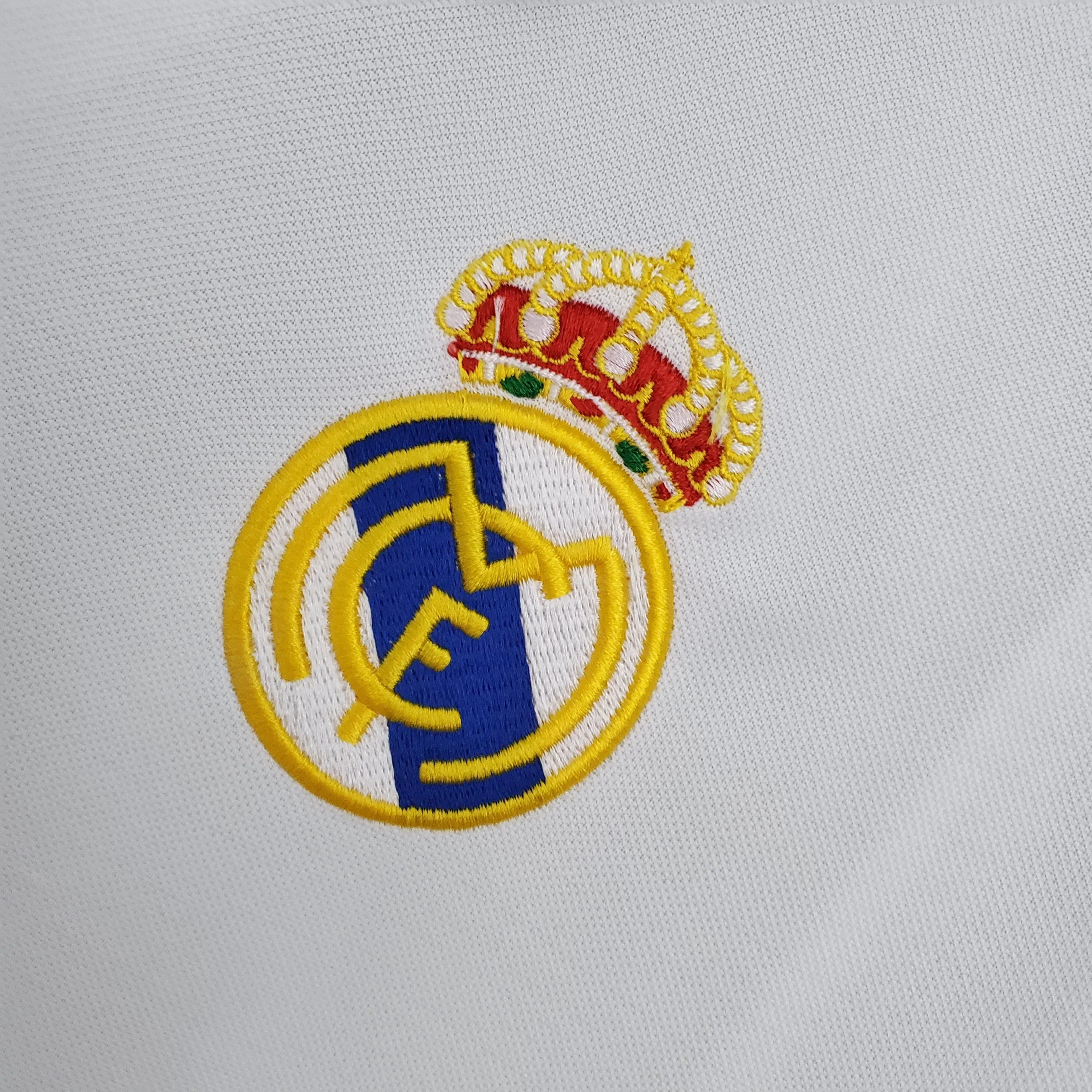2002/03 Real Madrid Retro Jersey Centenary Home