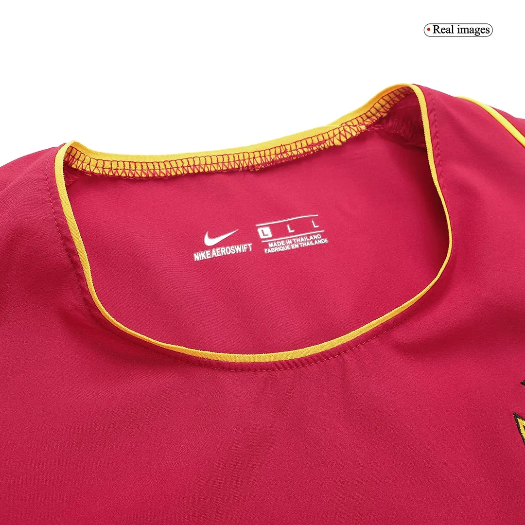 2002 Portugal Retro Jersey Home World Cup
