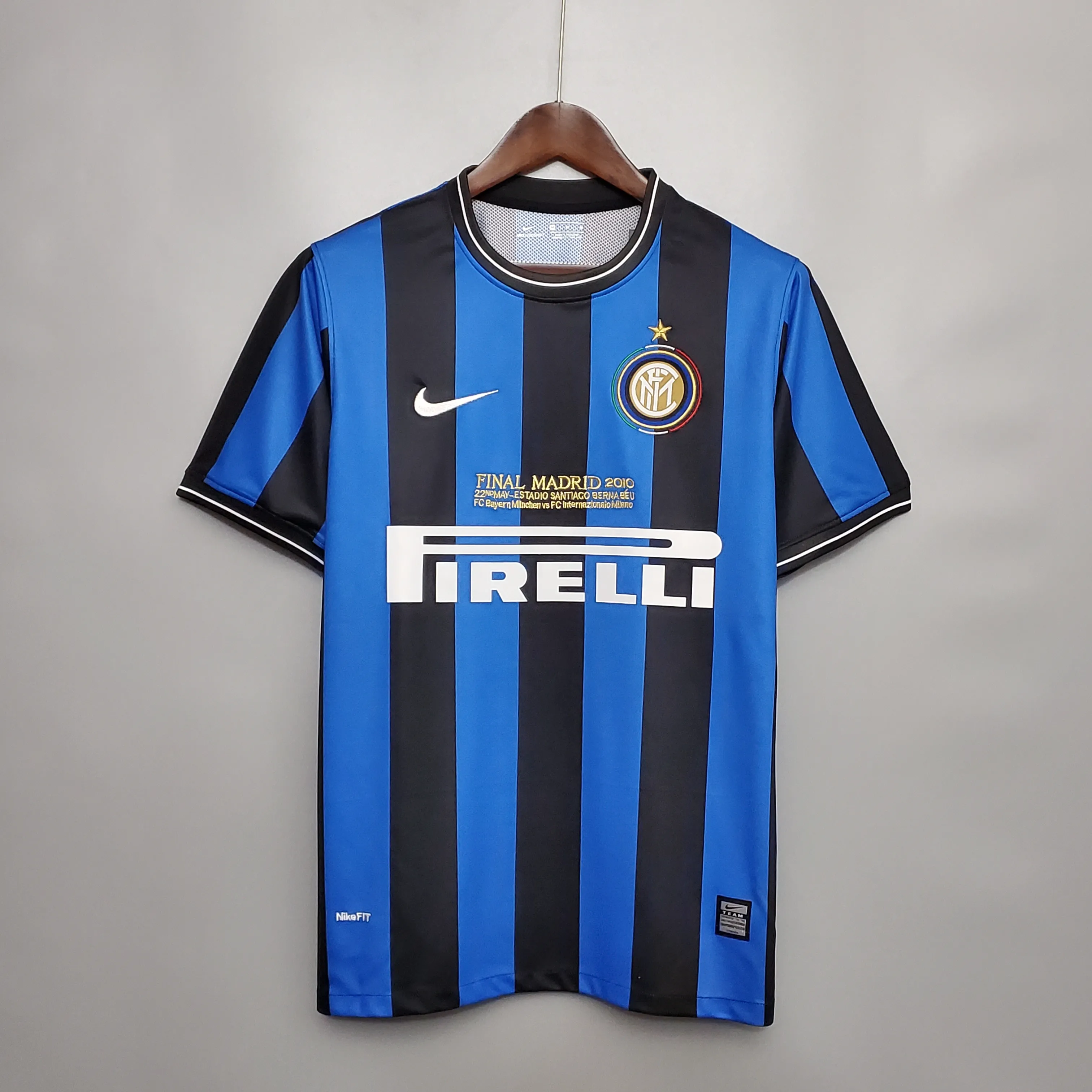 09-10 Inter Milan UCL Final Retro Home Jersey