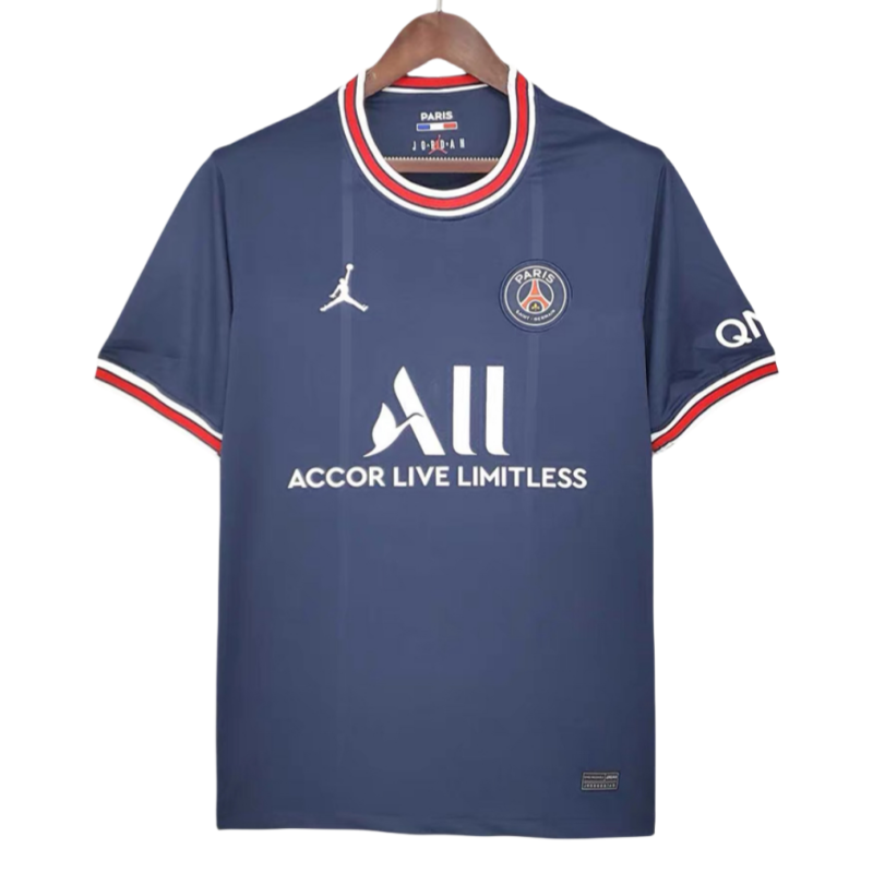 PSG Mbappe 21-22 Paris Saint Germain home fan edition football jersey