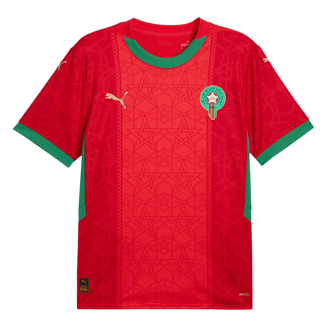 Morocco Soccer Jersey Home Shirt 2024-25