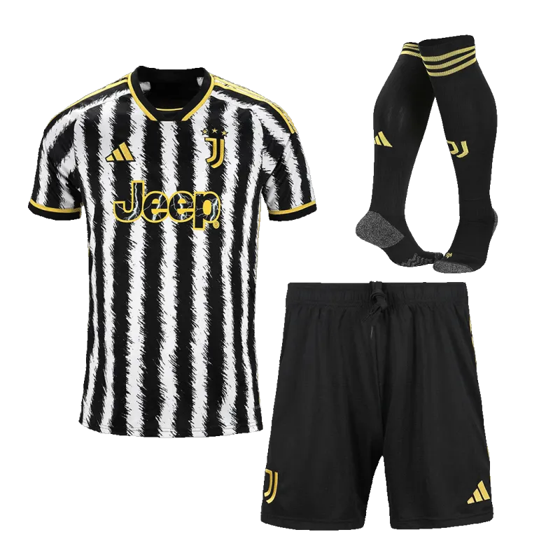 2023-24  Juventus Home Whole Kit(Jersey+Shorts+Socks)