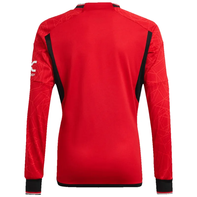 23-24 Manchester United Home Long Sleeve Jersey