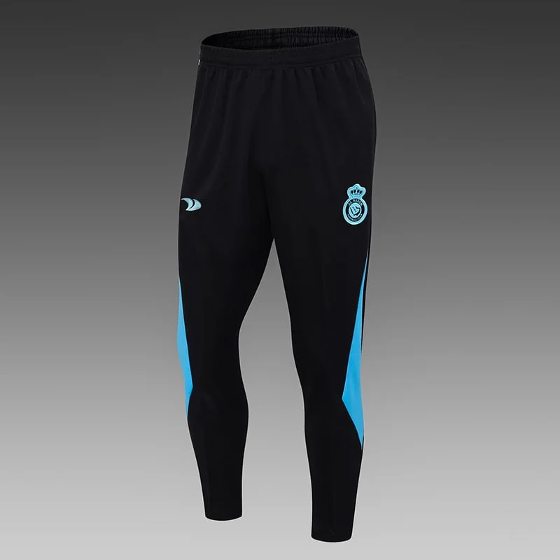 2024/2025 Al-Nassr Half-Pull Training Suit Blue Black Football Shirt