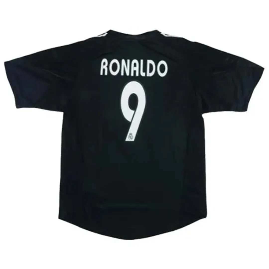 2004/05 Real Madrid Retro RONALDO #9 Away Jersey