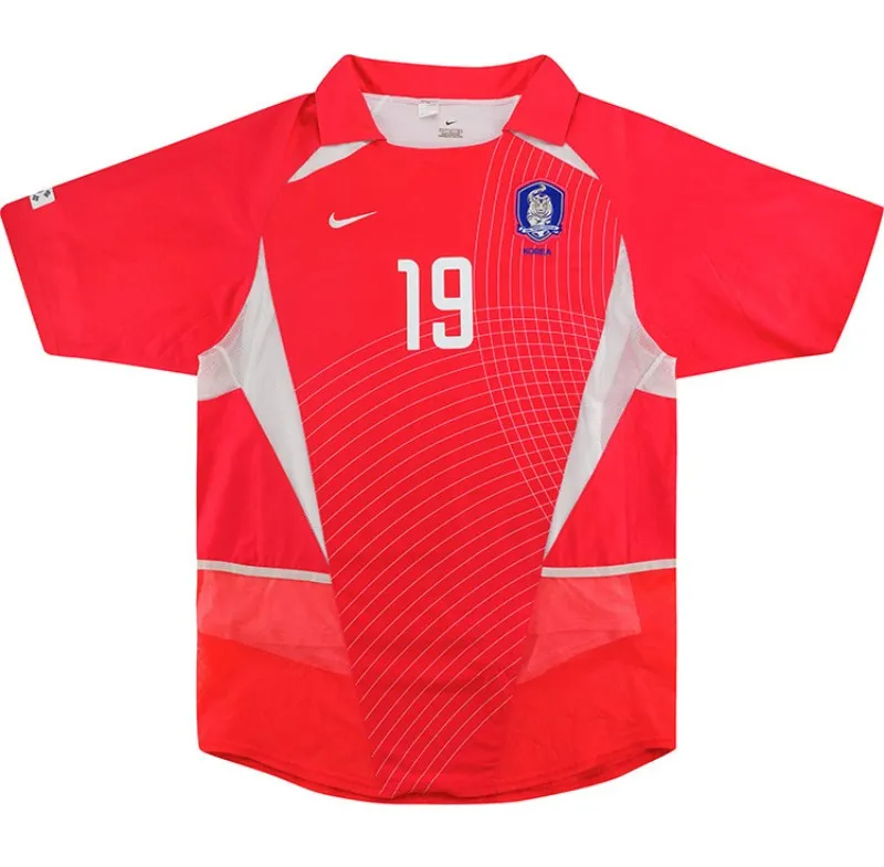 South Korea World Cup 2002 Retro Jersey Home