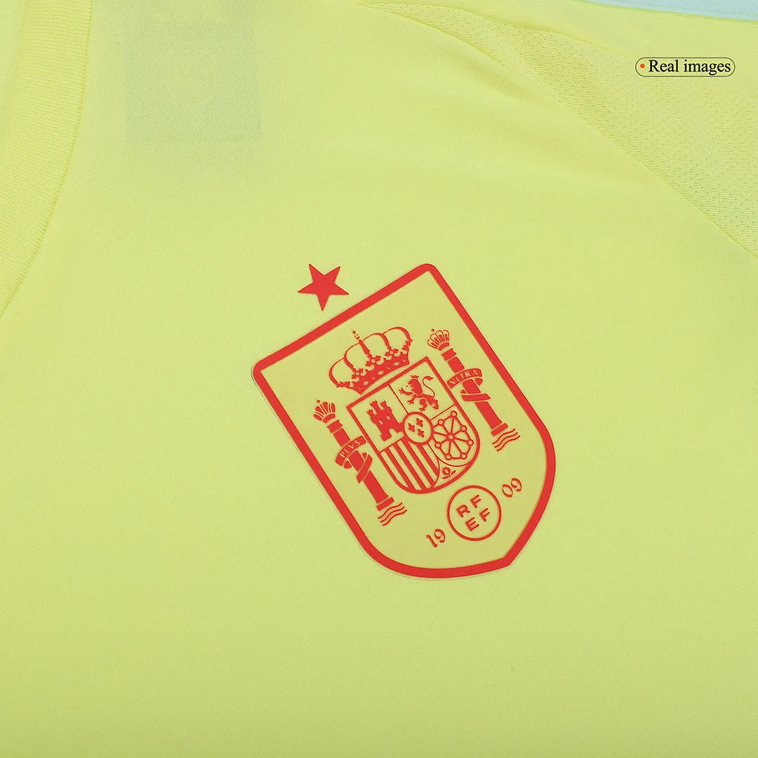 Spain Away Jersey RODRIGO #16 LAMINE YAMAL #19 MORATA #7 Euro 2024