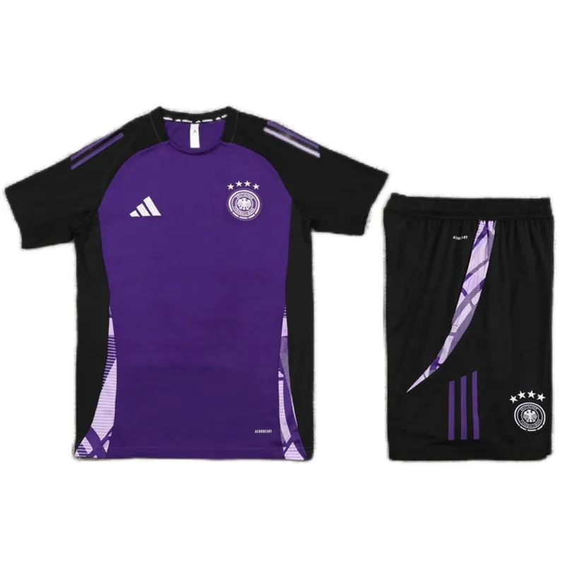 2024 Germany Euro Purple Training Kit Jersey+Shorts