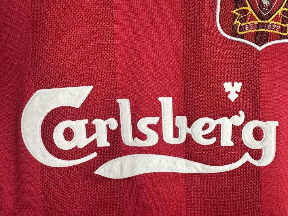 Retro Liverpool Home Football Jersey Long Sleeve 1995/1996