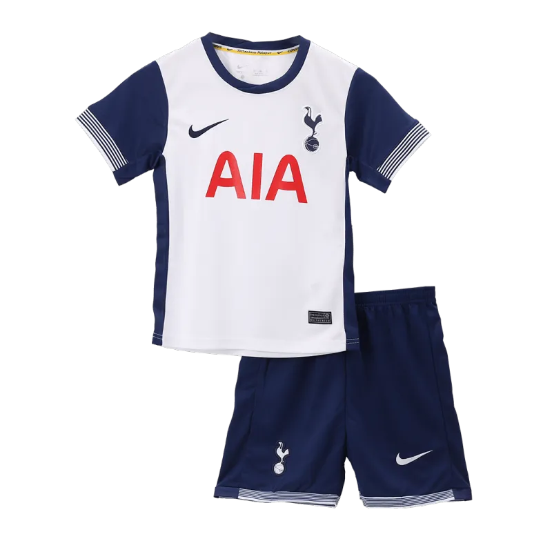Kids Tottenham Hotspur Home Full Kits(Jersey+Shorts+Socks) 2024/25