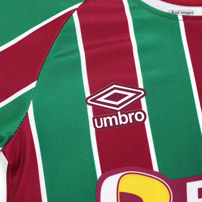 Kids Fluminense FC 2023/24 Home Jersey Kit