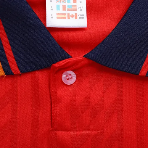 Spain Retro Jersey Home World Cup 1994