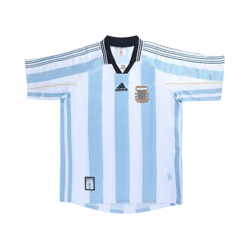 Argentina Retro Jersey Home World Cup 1998