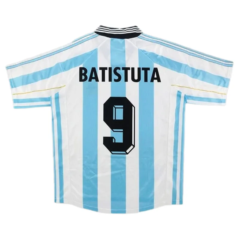 Argentina Retro Jersey Home World Cup 1998