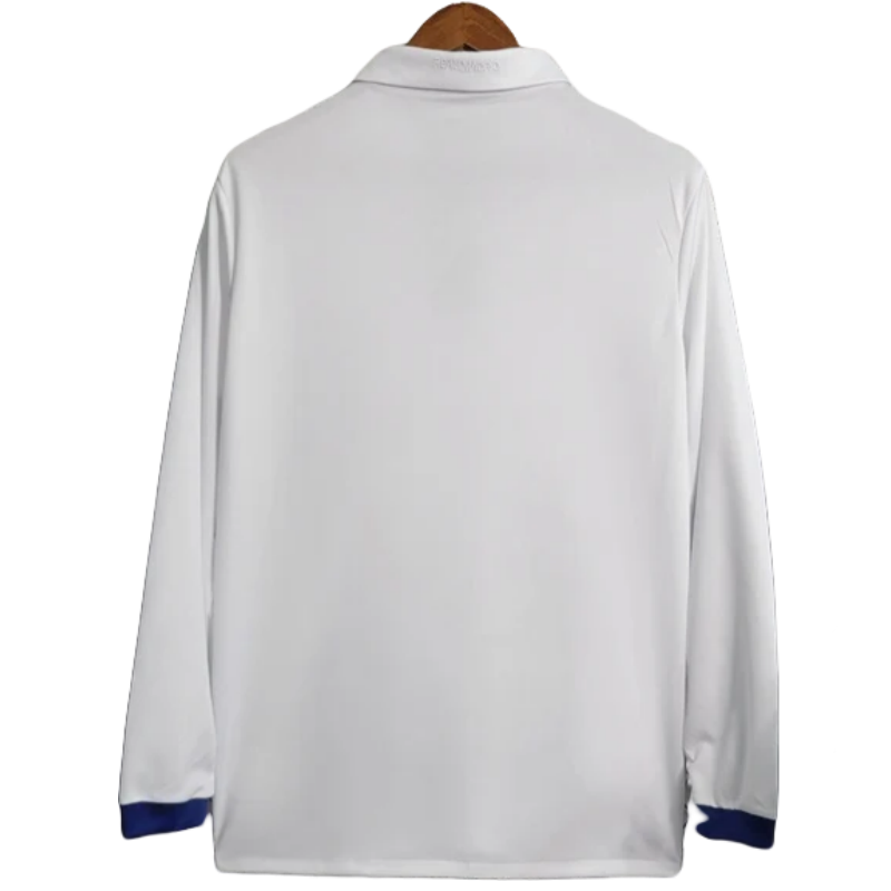 2016/17 Real Madrid Retro Long Sleeve Home Jersey