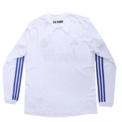 2010/11 Real Madrid Retro Long Sleeve Jersey Home