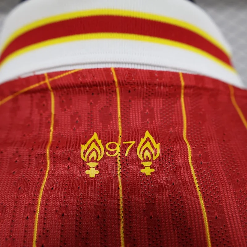 24-25 Player Version Long Sleeve Liverpool Home Football Shirt