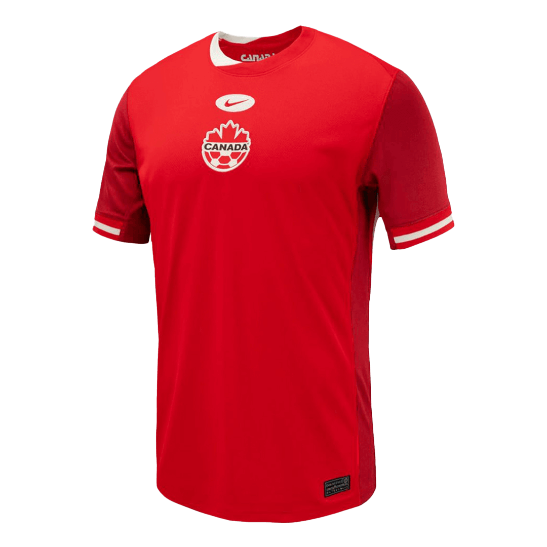 Nike Canada Soccer Jersey Home Custom Shirt 2024