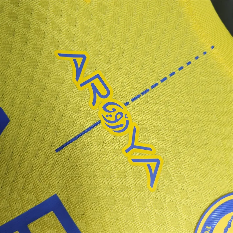 2023/24 Al Nassr Home Jersey Player Version