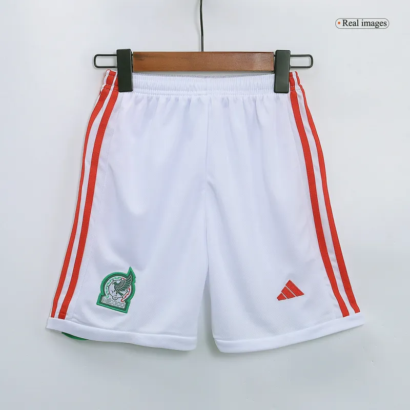 Mexico Kids World Cup 2022 Jersey Home Kit (Jersey+Short)