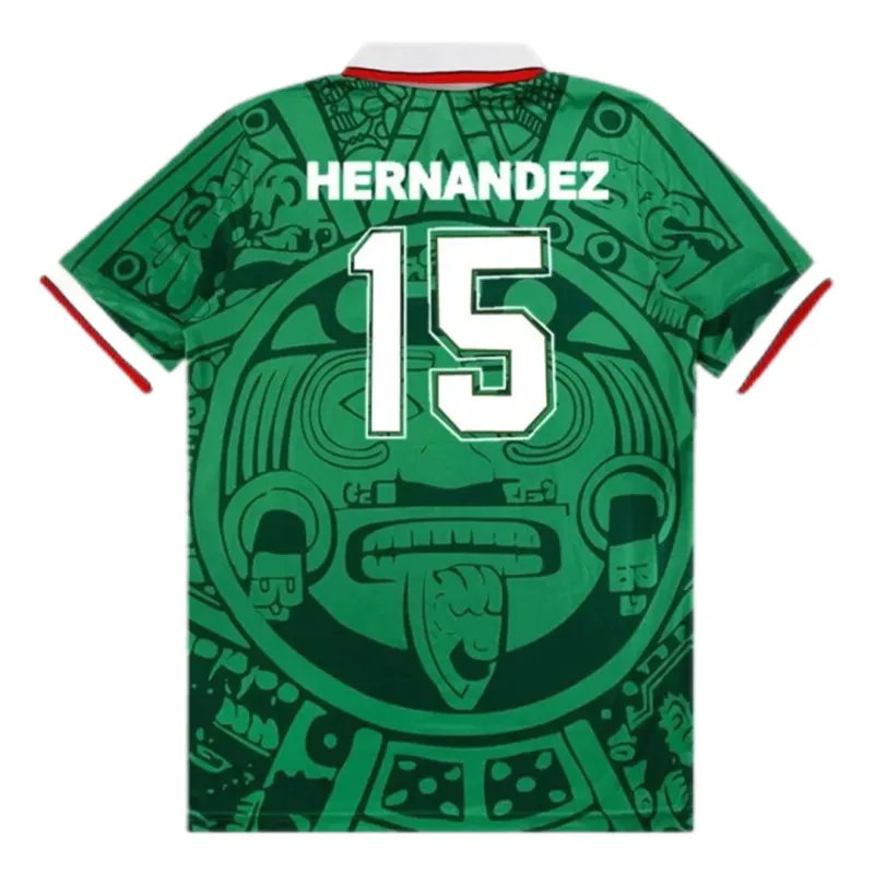 Mexico World Cup 1998  Retro Home Jersey