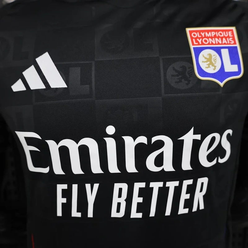 2024/2025 Player Version Lyon Away Football Shirt
